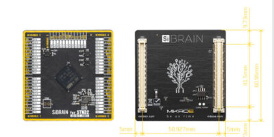 SiBrain module takes on microcontrollers