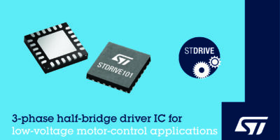 Gate-driver IC for low-voltage brushless motor-control designs