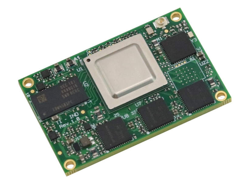 AM64x processor module for industrial IoT, robotics and comms