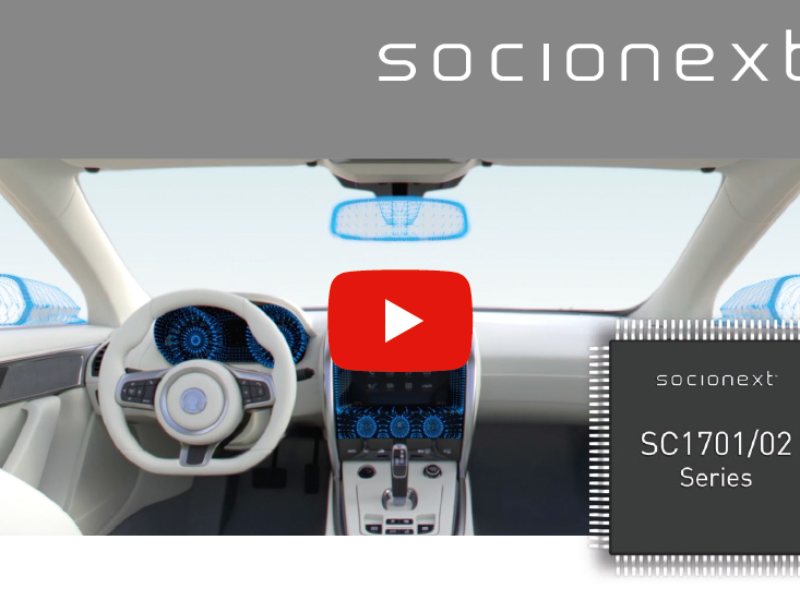 L&rsquo;avenir sera plus sûr grâce aux contrôleurs d&rsquo;affichage « intelligents » pour les écrans d’automobiles décentralisés