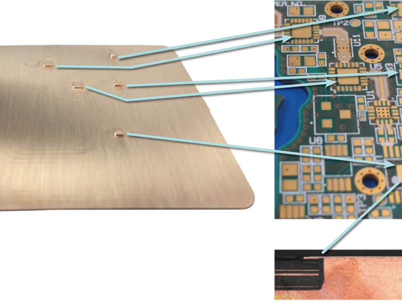 Thermal Management in High Performance RF and Microwave PCBs